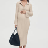 Luxe L/S Polo Dress