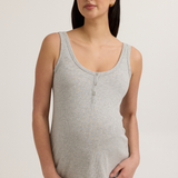 Soft Modal Rib Maternity Short (Grey) | CARRY