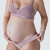 Seamless Maternity No Show Thong Underwear 5-Pack