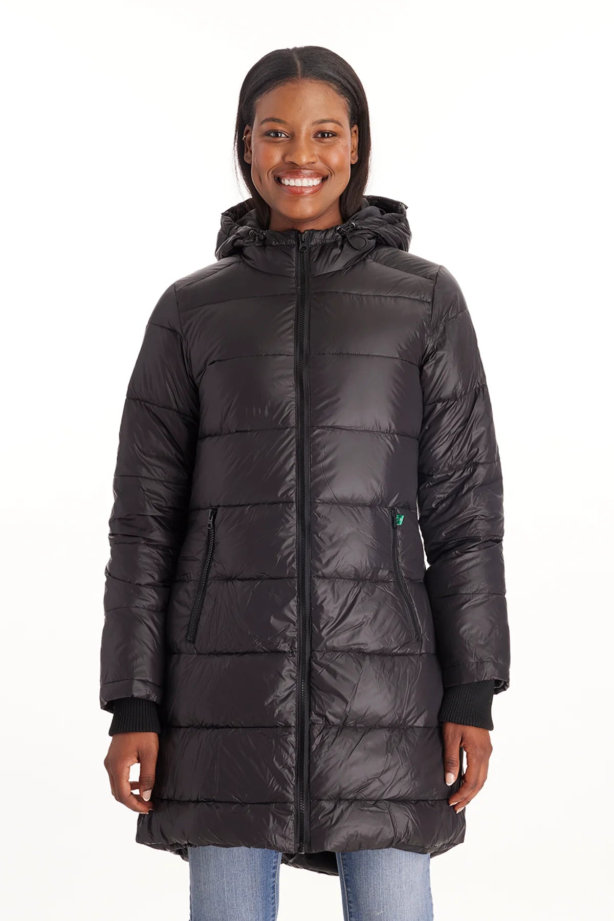Naomi Black Down Filled 3-in-1 Maternity Parka