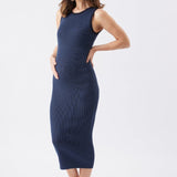 Noa Rib Knit Nursing Dress