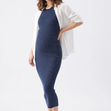 Noa Rib Knit Nursing Dress