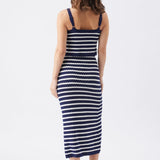 Pointelle Knit Nursing Dress