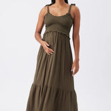 Brandi Shirred Dress