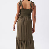 Brandi Shirred Dress