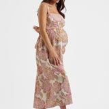 Hope Tie Back Linen Dress