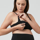 Seamless Nursing Bra (Black) | Ripe Maternity
