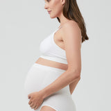 Seamless Nursing Bra (White) | Ripe Maternity