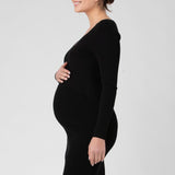 Sadie Rib Knit Maternity & Nursing Dress | Ripe | CARRY | Maternity Store | Toronto Canada