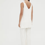 Knit Wide-Leg Pant | Off White | Legoe Heritage | CARRY Maternity | Maternity Pants Canada