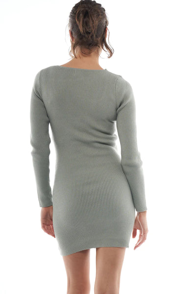 The Highline Knit Dress | Bae The Label | Maternity Dresses Canada