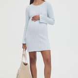 Textured Bell Sleeve Dress