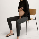 The Ultimate Before, During & After Legging - Grey Houndstooth | HATCH Collection | Maternity Leggings Canada