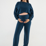 Cozy Fleece Wide-Leg Pant