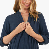 Demi Tencel Dress (Navy) | Ripe Maternity