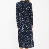 Spot Maternity Shirt Dress (Navy Dot) | Ripe Maternity