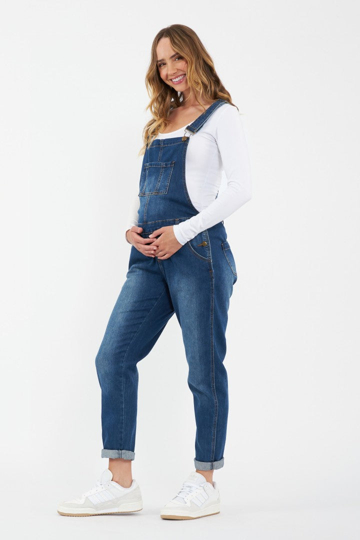 Denim Maternity & Beyond Overalls (Indigo) | Ripe Maternity Canada