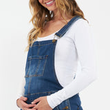 Denim Maternity & Beyond Overalls (Indigo) | Ripe Maternity Canada