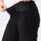 Kyle Wide Leg Maternity Jeans (Black) | Ripe Maternity