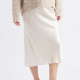 Crystal Satin Skirt