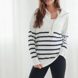 Adventure Awaits Maternity & Nursing Zip Sweatshirt | Bae The Label | CARRY | Maternity Store Toronto Canada