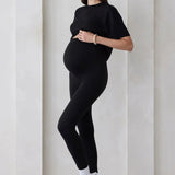 The High Rise Maternity Legging (Black) | BUMPSUIT Canada