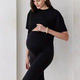 The High Rise Maternity Legging (Black) | BUMPSUIT Canada