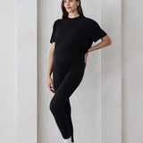 The High Rise Maternity Legging (Black) | BUMPSUIT Canada