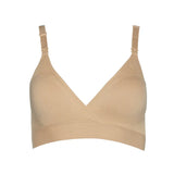 Ultimate Nursing Bra (Beige) | Women's Breastfeeding Bra | BUMPSUIT