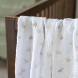 Organic Cotton Muslin Swaddle