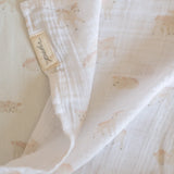 Organic Cotton Muslin Swaddle