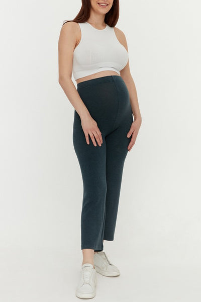 Bamboo High Neck Crop Tank