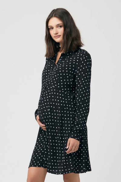 Fifi Maternity & Nursing Shirt Dress | Ripe | CARRY | Toronto Canada