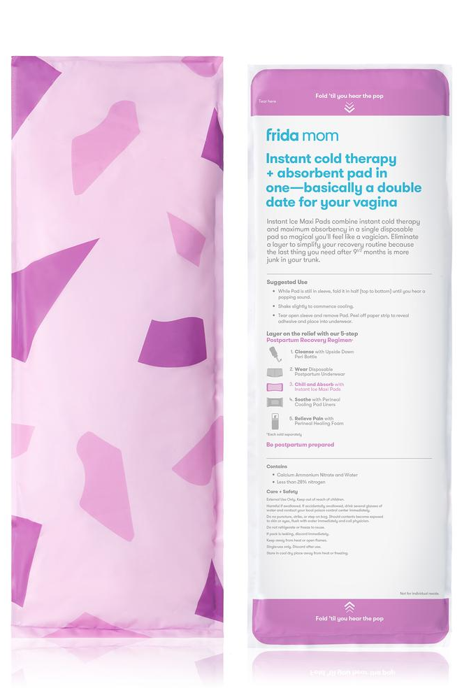 Fridamom Recovery Bundle - Postpartum Underwear, Ice Maxi Pads