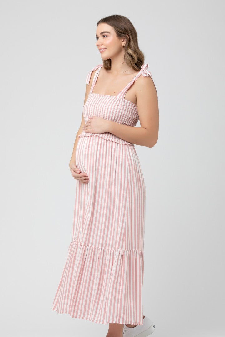 Ollie Smocked Maternity Dress | Ripe Maternity | CARRY | Toronto Canada