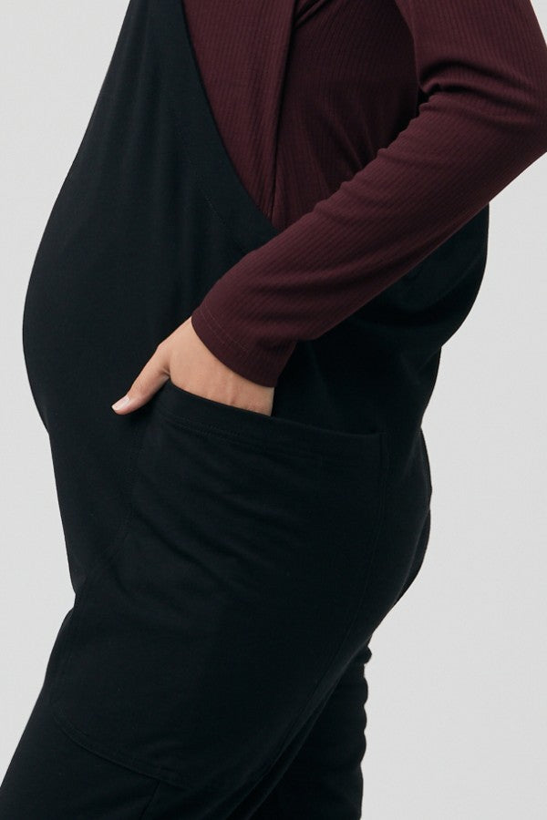 Perrie Black Maternity & Beyond Playsuit | Ripe Maternity | Toronto Canada