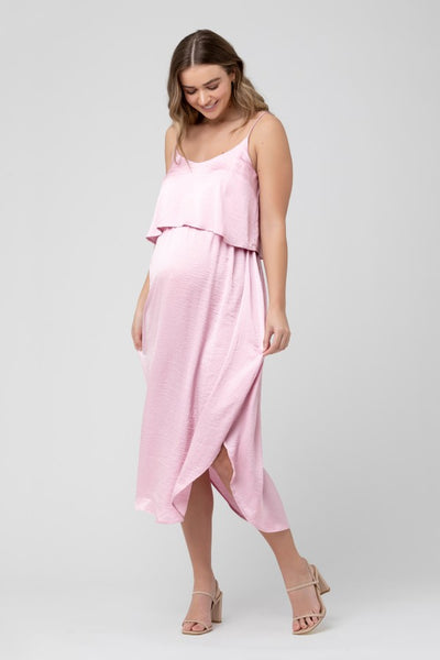 Pink Maternity & Nursing Slip Dress | Ripe Maternity | CARRY | Maternity Store | Toronto Canada