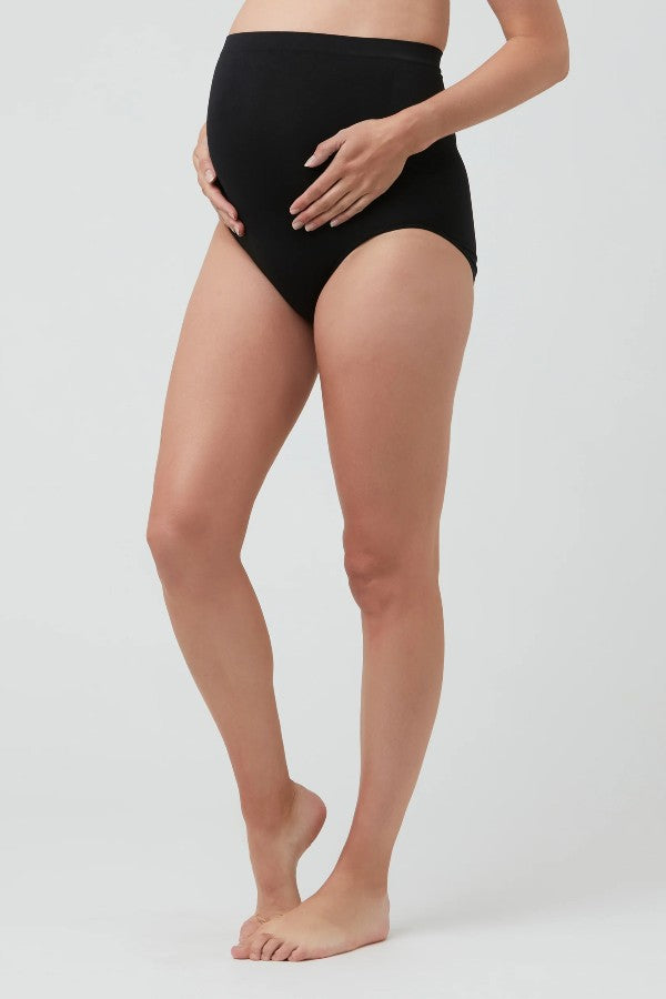 MOMATE Maternity Underwear Over Bump High Waist Full Coverage
