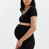 Soft Essential Bamboo Knit Skirt | CARRY Maternity | Maternity Skirts Canada